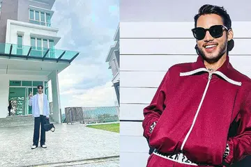 IMPIAN TERCAPAI: Setelah lama menyewa rumah, penggubah lagu dan penyanyi Hael Husaini akhirnya memiliki rumah tiga tingkat sendiri yang juga akan dijadikan ruang buatnya, keluarga dan rakan karib berhimpun di waktu lapang. - Foto INSTAGRAM HAEL HUSAINI