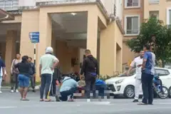 Lokasi seorang kanak-kanak perempuan empat tahun maut terjatuh dari tingkat 16 sebuah apartment di Presint 9, Putrajaya.