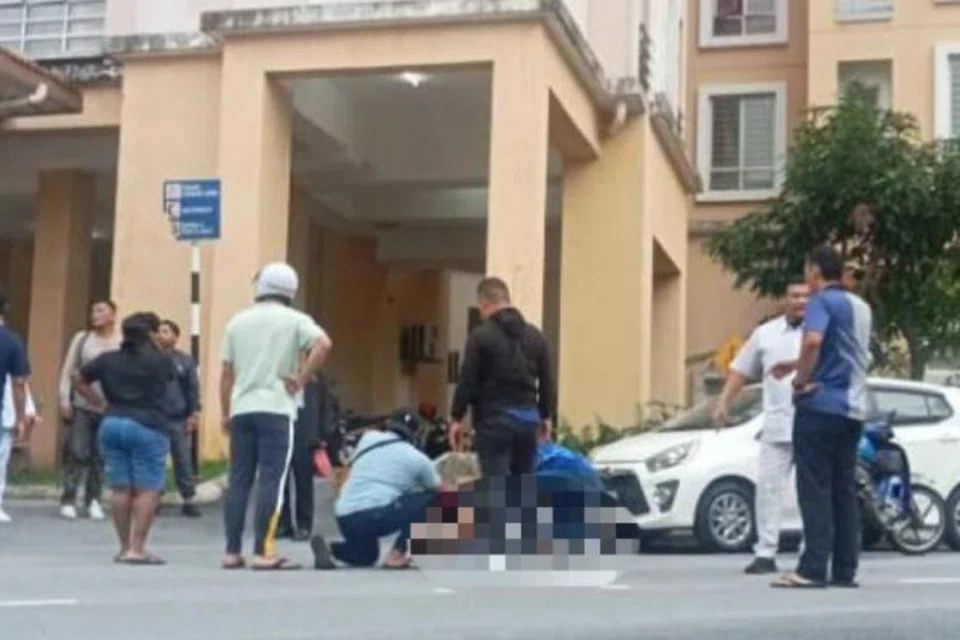 Lokasi seorang kanak-kanak perempuan empat tahun maut terjatuh dari tingkat 16 sebuah apartment di Presint 9, Putrajaya.
