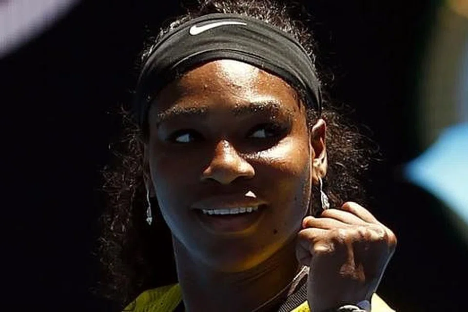"Saya tidak tahu jika ia berlaku. Bila saya beraksi, tanggungjawab saya hanya pada diri sendiri. Saya bermati-matian; begitu juga pemain yang saya tentang." - Serena Williams, pemain wanita nombor satu dunia.
