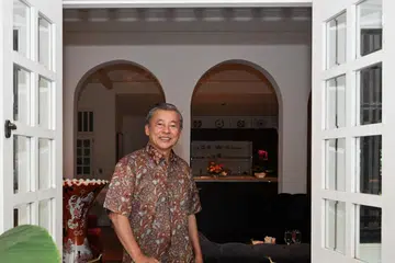 SEDIA LUCUT PERANAN EKSEKUTIF: Jika dipilih sebagai Presiden, usahawan, Encik George Goh, 63 tahun, berkata beliau bersedia untuk melepaskan jawatan eksekutif di syarikatnya dan fokus kepada peranannya sebagai Presiden.