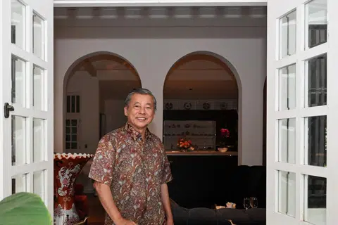 SEDIA LUCUT PERANAN EKSEKUTIF: Jika dipilih sebagai Presiden, usahawan, Encik George Goh, 63 tahun, berkata beliau bersedia untuk melepaskan jawatan eksekutif di syarikatnya dan fokus kepada peranannya sebagai Presiden.