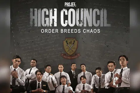 SIRI POPULAR: Projek: High Council ialah sebuah drama persekolahan Malaysia arahan bersama Anwari Ashraf dan Zulaikha Zakaria. - Foto ASTRO ORIGINALS