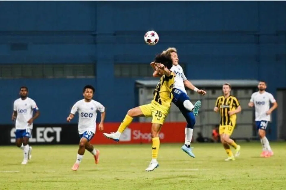 Lion City Sailors, Kyoga Nakamura, Takeshi Yoshimoto, FAS, pengadil, Sailors-Tampines