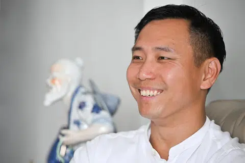 Menteri Negara (Pembangunan Sosial dan Keluarga merangkap Ehwal Dalam Negeri), Encik Goh Pei Ming. 