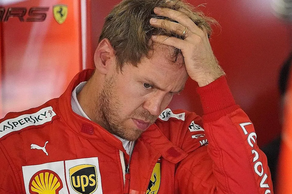 VETTEL: Dijangka tinggalkan Ferrari dan mungkin bersara di akhir tahun ini dengan pelbagai tanda tanya. - Foto EPA-EFE