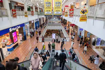 Singapura, jualan runcit, retail, DOS