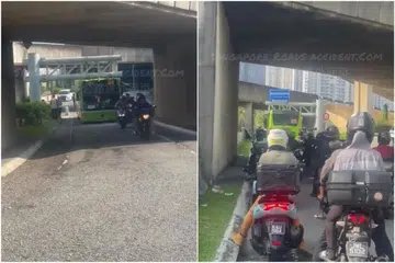 bas SBS, lorong motosikal, kastam JB