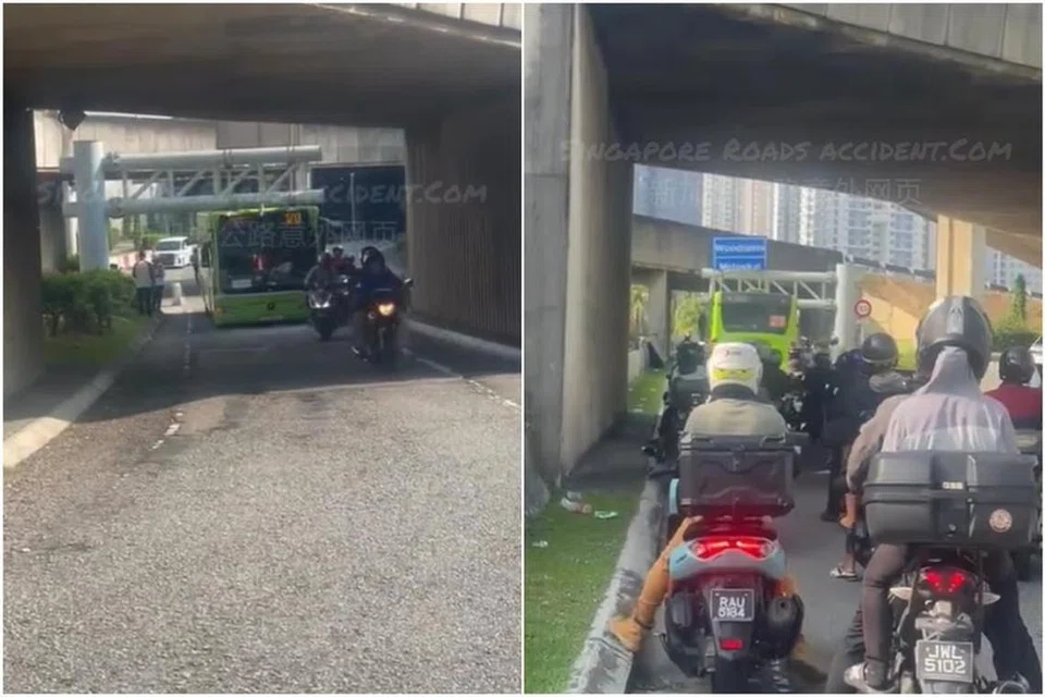 bas SBS, lorong motosikal, kastam JB