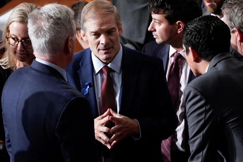 TIADA SOKONGAN: Dewan Perwakilan Amerika Syarikat gagal memilih Speaker baru dalam pusingan pertama pengundian apabila Encik Jim Jordan daripada Republikan gagal memperolehi sokongan yang mencukupi daripada partinya sendiri.