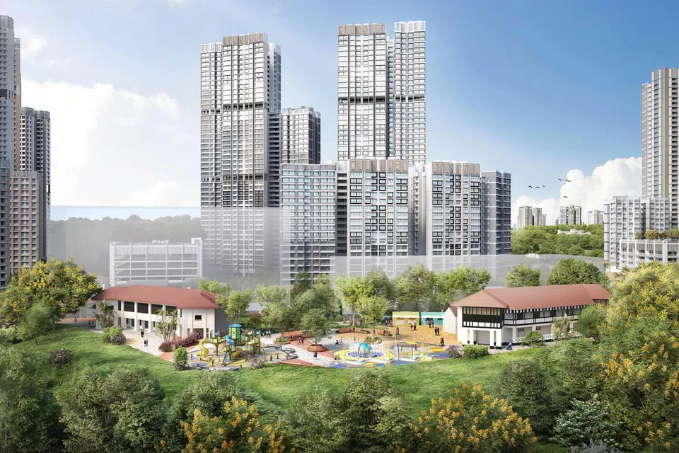 Singapura, Mount Pleasant, HDB, BTO