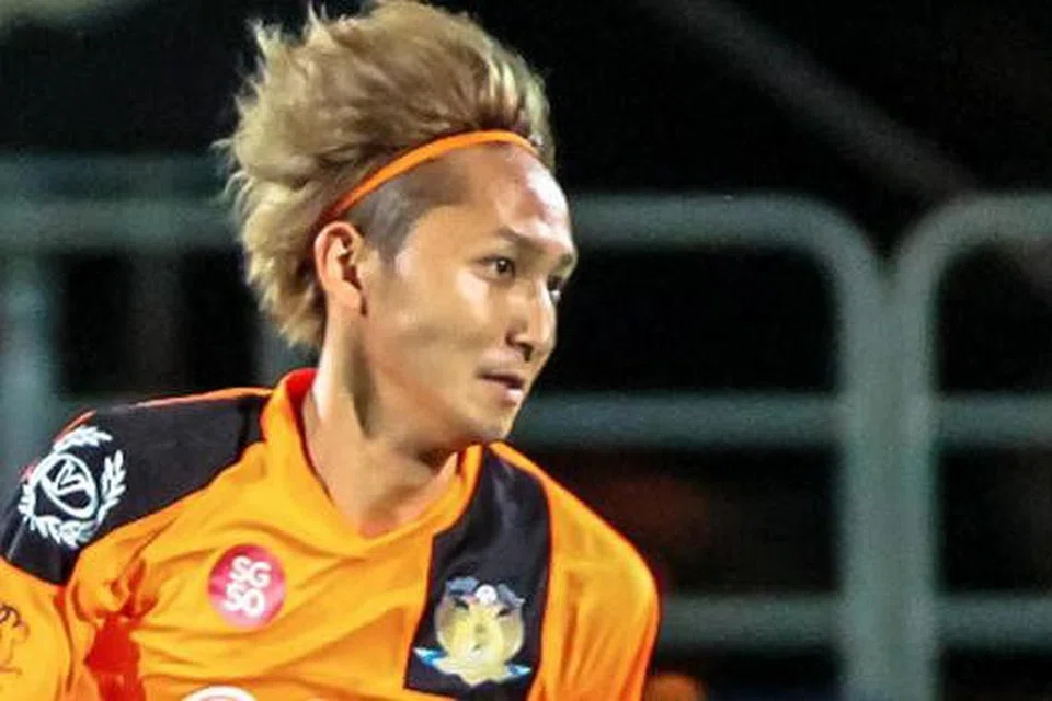 FUMIYA KOGURE: Kejayaan Hougang United 'memancing' Pemain Terbaik Liga-S 2015 ini daripada kelab lamanya, Albirex Niigata, menunjukkan azam mereka perbaiki kedudukan bagi musim baru ini. - Foto HAIQAL TAHIR