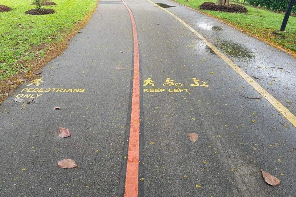 Tanda-tanda laluan disemak yang memisahkan beberapa bahagian Rangkaian Penghubung Taman (PCN) kepada laluan pejalan kaki sahaja dan laluan berkongsi, akan dilancarkan di lebih banyak penghubung taman.