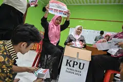 Indonesia, pilihan raya, undi, parlimen