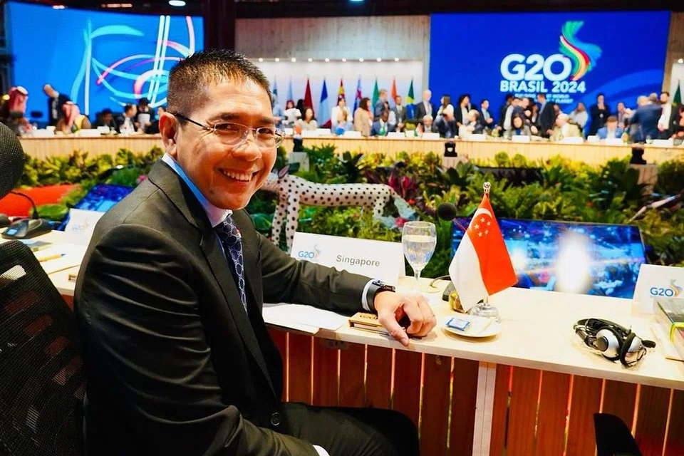 Dr Maliki Osman menekankan peri perlu pendekatan serampang berbilang mata bagi mencapai akses universal kepada air dan sanitasi di Mesyuarat Menteri Pembangunan G20 (DMM) di Rio de Janeiro, Brazil.