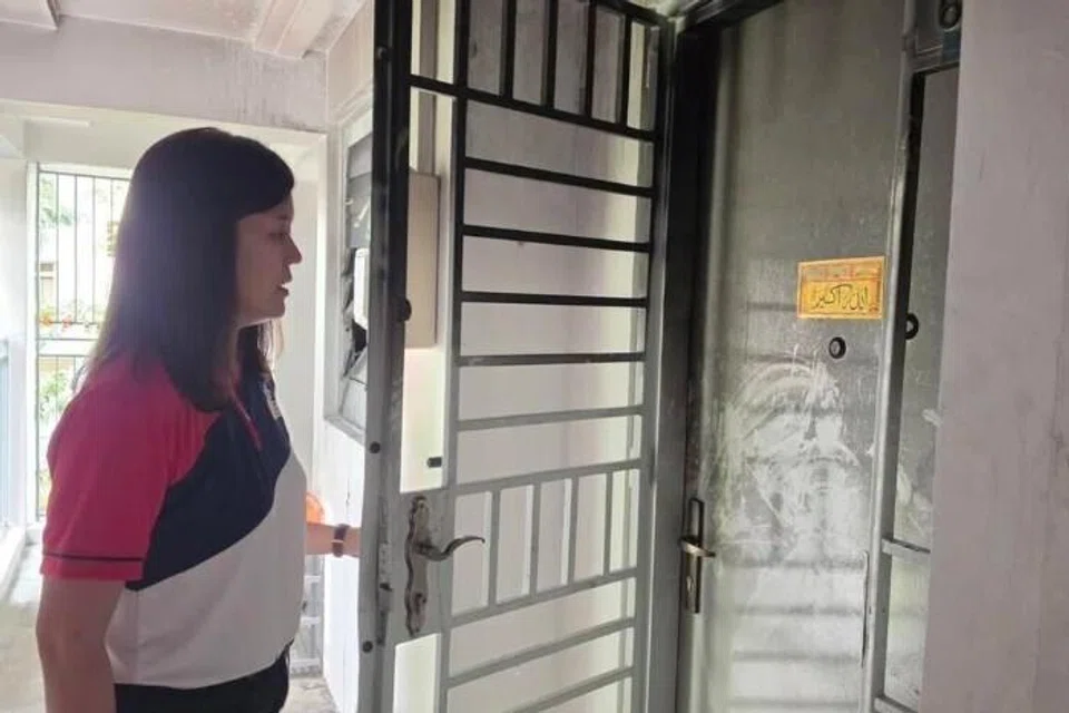 Kebakaran, Yishun, seorang ke hospital,  Lee Hui Ying, 