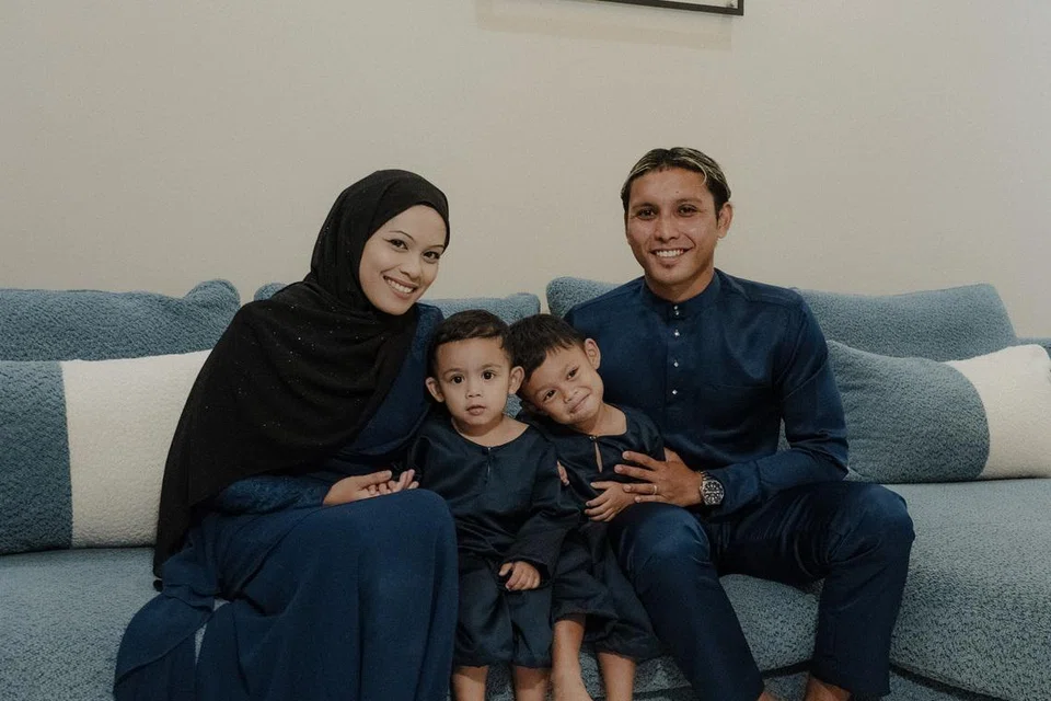 Bek kanan Albirex Niigata, Zulqarnaen Suzliman, berkata keluarganya menjadi antara sumber kekuatannya. Isterinya, Nurulhuda Sanusi, dan anak-anaknya, Zein Qalish Muhammad Zulqarnaen (kanan) dan Zein Qhalif Muhammad Zulqarnaen, telah memberikan beliau semangat apabila menghadapi kesukaran. 