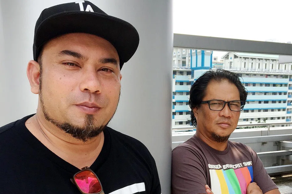 SENIMAN TEATER TEMPATAN: (Dari kiri) Najib Soiman dan Rafaat Hamzah antara yang memainkan peranan dalam membimbing peserta 'Anugerah Skrin 2016'. - Foto HANIM MOHD SALEH 