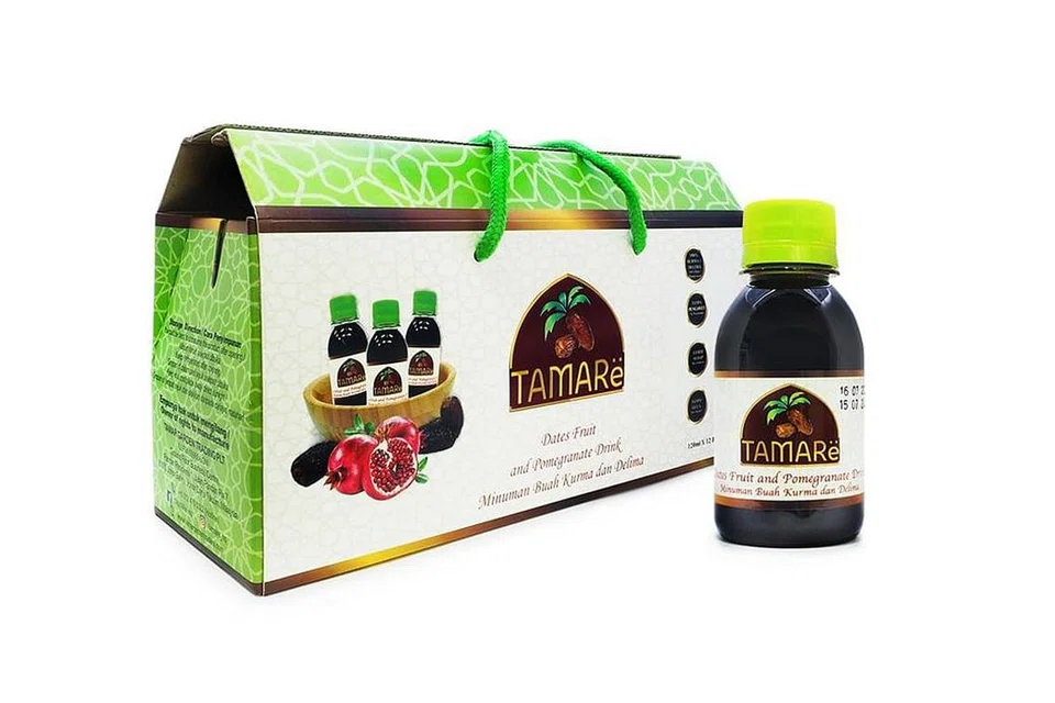  Minuman buah tamar/kurma dan delima Tamare