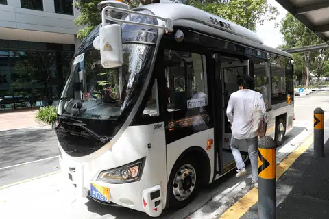 kenderaan autonomi, AV, Singapura, bebas pemandu
