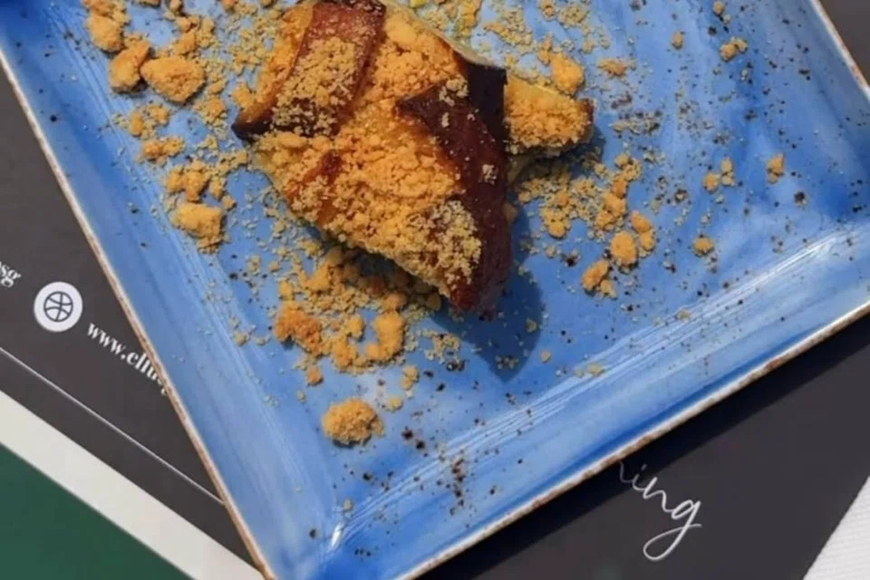 Elfuego by Collins, jewel, changi airport, Bread & Butter Pudding