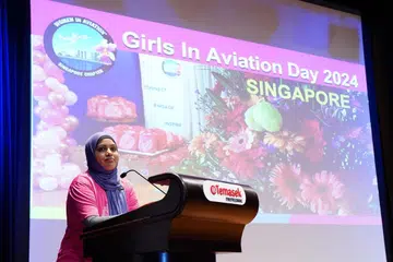 girls in aviation day, fahmida anjum, sektor penerbangan, kerjaya 