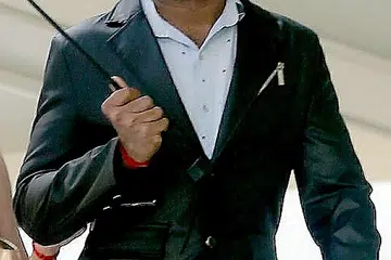 DILEPASKAN DARIPADA BAKI TUDUHAN: S. Chandran sebelum ini didapati bersalah atas tiga pertuduhan membantu tiga orang membuat tuntutan palsu di bawah skim Kredit Produktiviti dan Inovasi (PIC). Dia baru-baru ini dilepaskan daripada 55 baki pertuduhan.