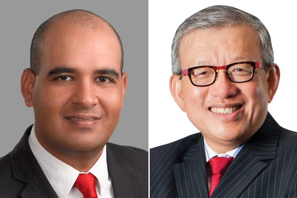 (Kiri) Encik Samir Bedi dan (kanan) Encik Ho Meng Kit.