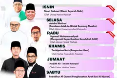 Kuliah bermula selepas solat subuh di dewan solat utama Masjid Al-Khair di Teck Whye Lane dan akan berlangsung 20 hingga 30 minit.