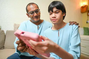 bapa, surat, anak, Hari Bapa