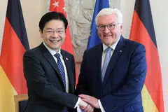 Encik Lawrence Wong bertemu Dr Frank-Walter Steinmeier di Berlin pada 8 April di Berlin. Beliau mengalu-alukan kehadiran Jerman yang semakin meningkat di rantau ini dan kerjasama sebagai rakan kongsi Singapura. 