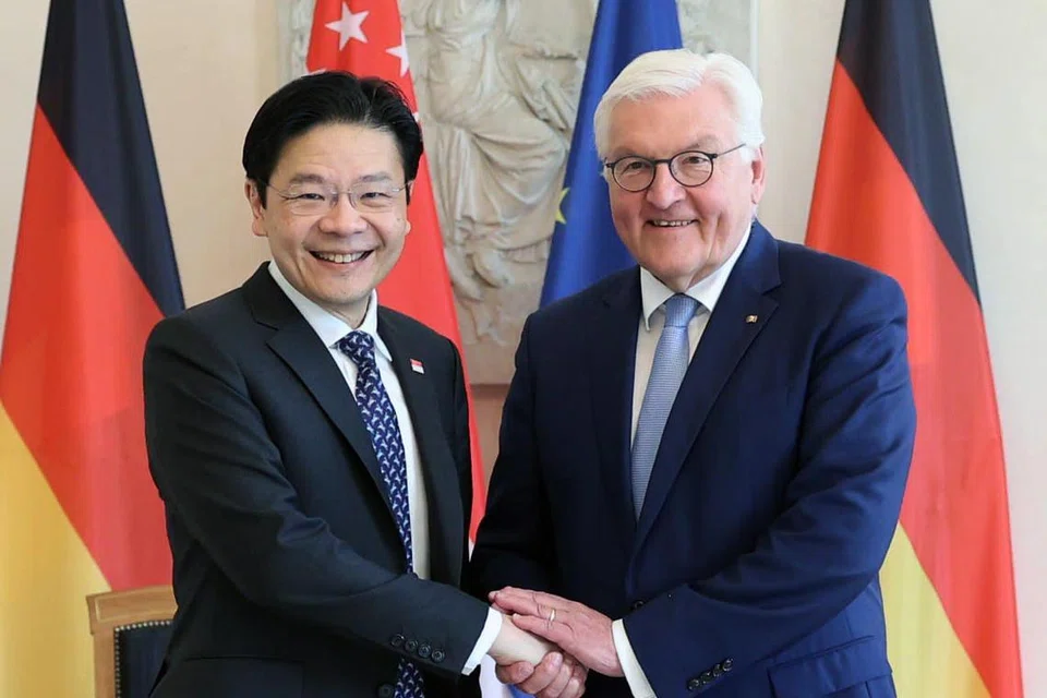 Encik Lawrence Wong bertemu Dr Frank-Walter Steinmeier di Berlin pada 8 April di Berlin. Beliau mengalu-alukan kehadiran Jerman yang semakin meningkat di rantau ini dan kerjasama sebagai rakan kongsi Singapura. 