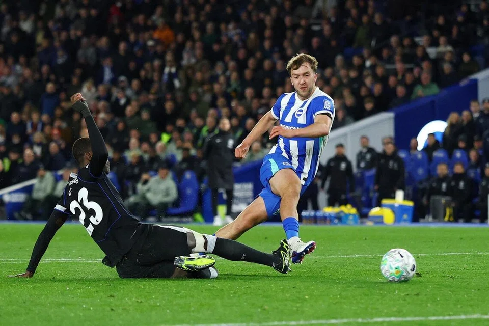 EPL, Liga Perdana England, Amex Stadium, Brighton & Hove Albion, Chelsea