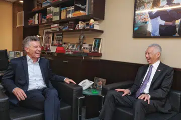 Lee Hsien Loong, Mauricio Macri