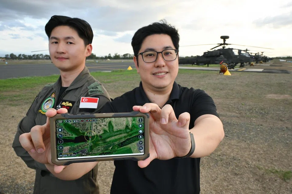AI perancangan misi, juruterbang helikopter RSAF, Latihan Wallaby 2026