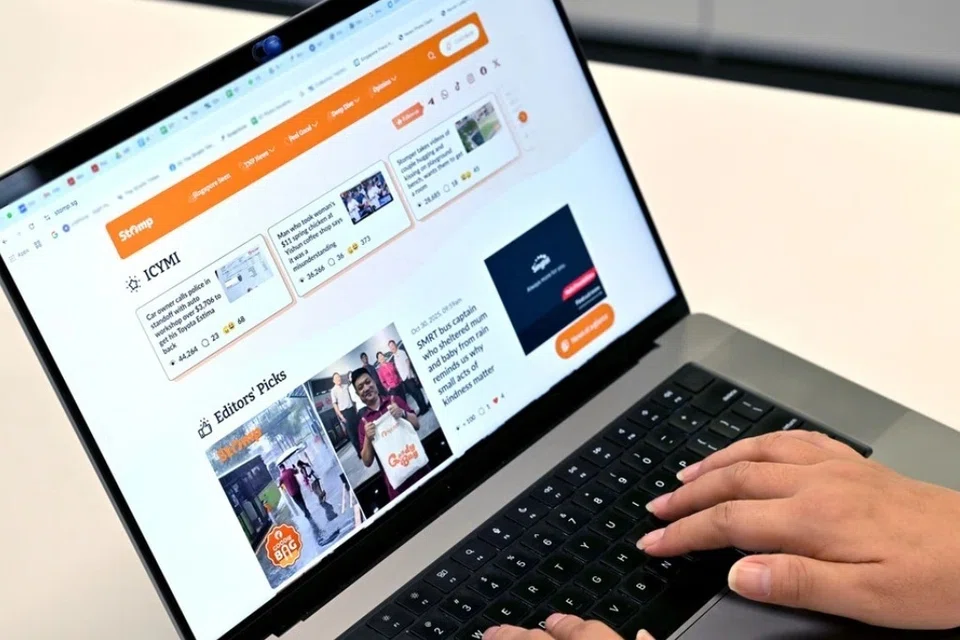 The New Paper, TNP, Stomp, laman baru,