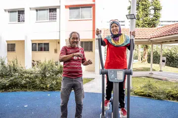 JAGA KESIHATAN: SG Lebih Sihat bertujuan menyokong warga Singapura untuk menjaga kesihatan mereka dengan lebih baik.