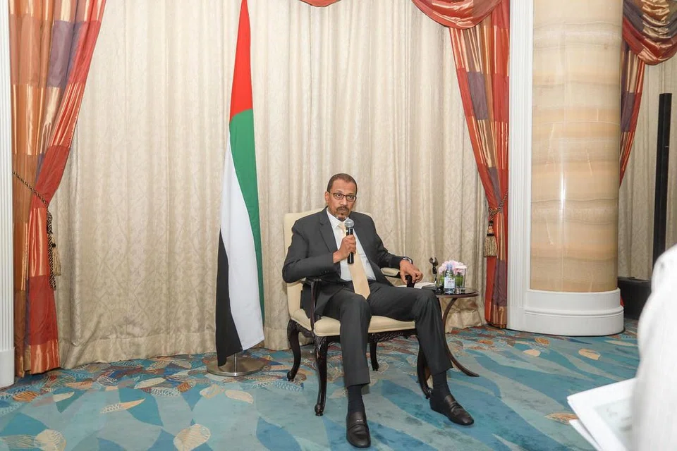 KRISIS DI YAMAN: Duta UAE ke Singapura, Dr Mohammed Omar Abdalla Balfaqeeh, berkata keprihatinan UAE dan pakatan berbilang negara yang turut dianggotainya, adalah untuk menangani krisis kemanusiaan yang kian ketara di Yaman.