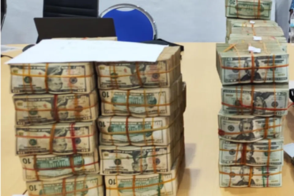 Wang yang diperoleh semula berjumlah lebih daripada AS$40 juta.