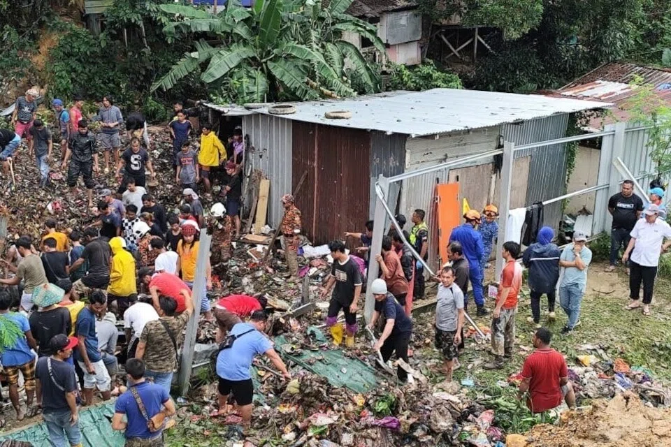 kota kinabalu, landslide sabah