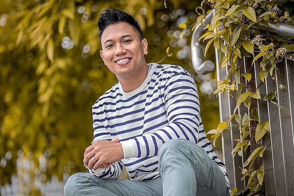 HANS HAMID: Anggap keluarga sebagai tunggak jaya dan sumber dorongannya dalam kerja seni. - Foto BH oleh NUR DIYANA TAHA 