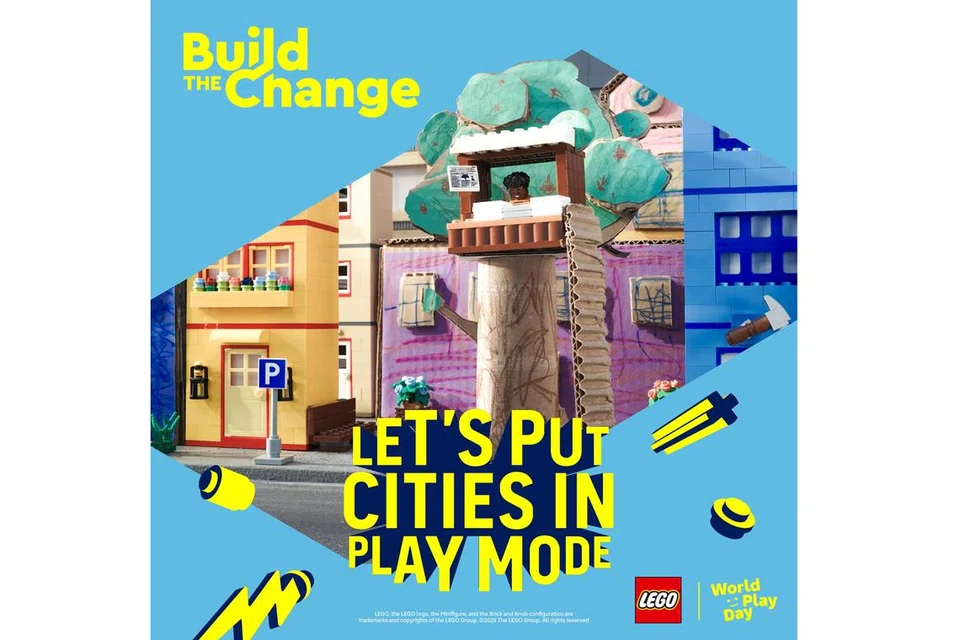 Peserta program percuma ‘Build the Change’ diajak berangan-angan besar sedang mereka menghasilkan reka bentuk dan membangunkan visi mereka bagi Playful Cities. 