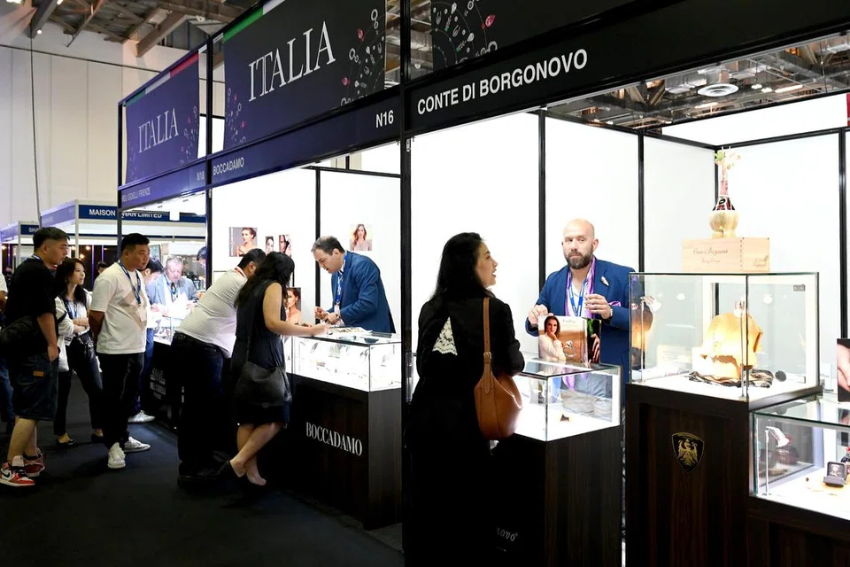 Astaka Italy ini dianggap sebagai kemuncak acara Ekspo Barang Kemas Antarabangsa 2024. Ia mengetengahkan daya usaha 14 pembuat barang kemas terkemuka yang berasal dari Italy.