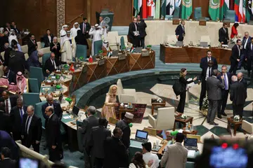 Menteri luar Liga Arab menggesa masyarakat antarabangsa supaya menguatkuasakan pendapat dan nasihat Mahkamah Keadilan Antarabangsa (ICJ) yang mengisytiharkan penempatan tidak sah Israel di Tebing Barat dan Baitulmakdis Timur.