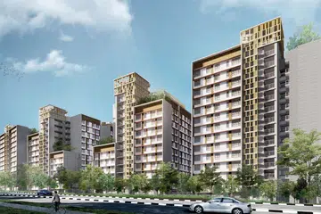PROJEK TERBESAR DI BIDADARI: ParkEdge@ Bidadari, menawarkan 476 flat empat bilik dan lima bilik. - Foto HDB