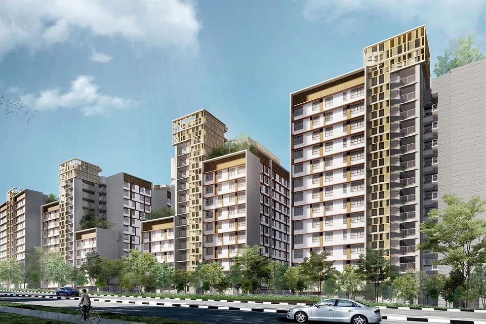 PROJEK TERBESAR DI BIDADARI: ParkEdge@ Bidadari, menawarkan 476 flat empat bilik dan lima bilik. - Foto HDB