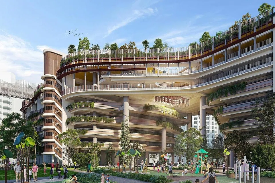 RUANG MASYARAKAT: Ruang acara di luar akan membolehkan penduduk untuk berinteraksi dan mempererat jalinan masyarakat.