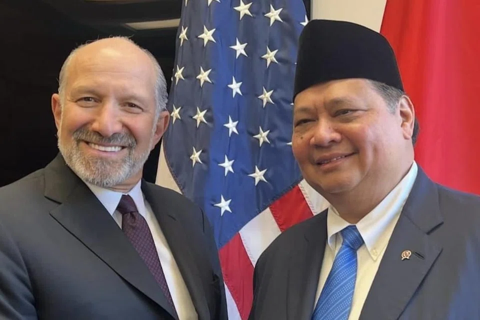 Howard Lutnick, Airlangga Hartarto
