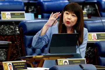 Timbalan Menteri Kewangan Malaysia, Cik Lim Hui Ying.
