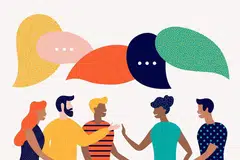RAGAM BAHASA: Kamus Dewan menjelaskan bahawa perkataan sindiran digunakan untuk mengata, mengeji, mengejek atau mencela - menyatakan sesuatu dengan tidak terus terang. - Ilustrasi ISTOCKPHOTO